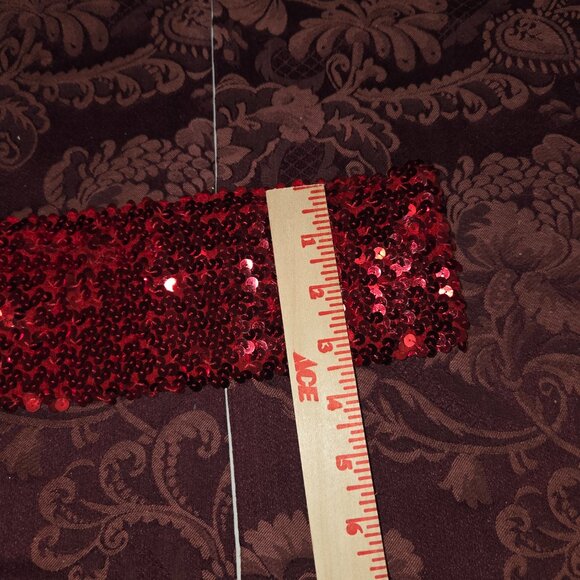 Red White School Pep Threads Cheerleading Cheer Uniform Size 10 Belt Not Include - Picture 8 of 10